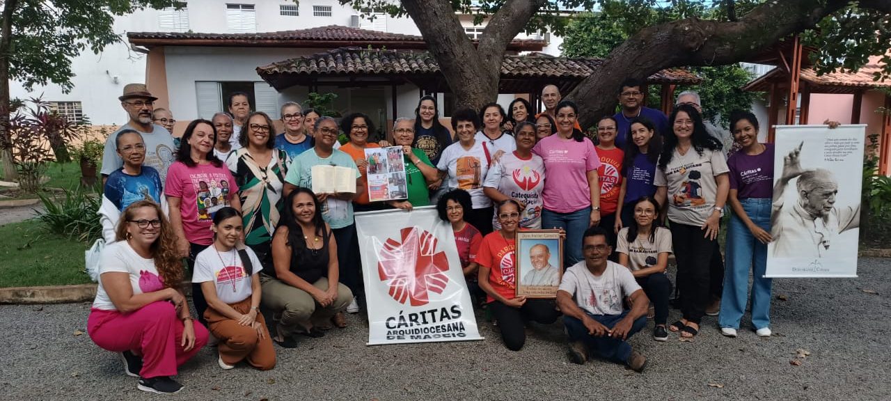 Encontro de formação para agentes Cáritas em Maceió  fortalece missão e pastoralidade
