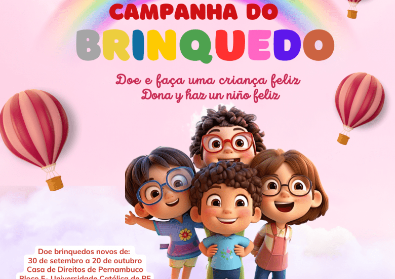 Cáritas NE2 lança 5ª edição da Campanha do Brinquedo para crianças migrantes