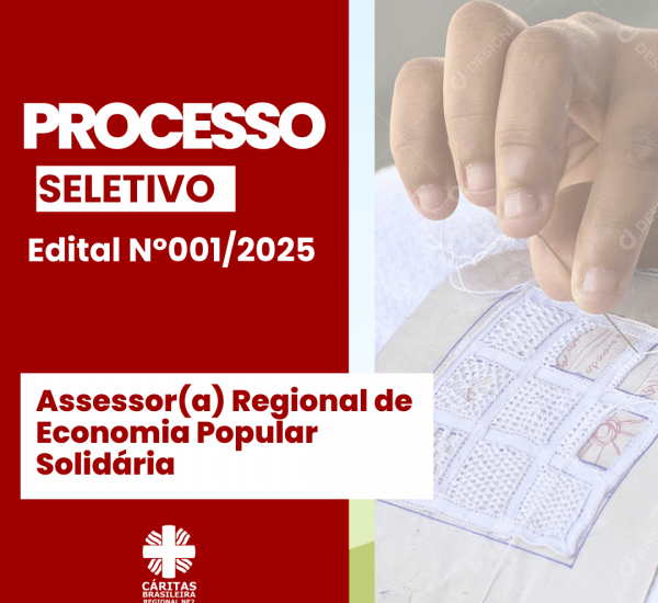 CBNE2 seleciona Assessor(a) Regional de Economia Popular e Solidária