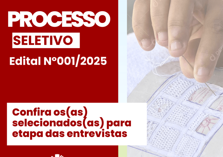 Confira os(as) selecionados(as) para etapa de entrevistas da seleção de assessor(a) regional de Economia Popular Solidária